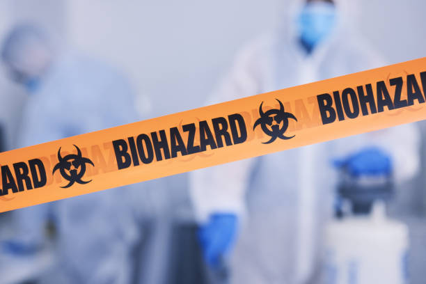 Professional Odor Removal technician working in Upton, NY